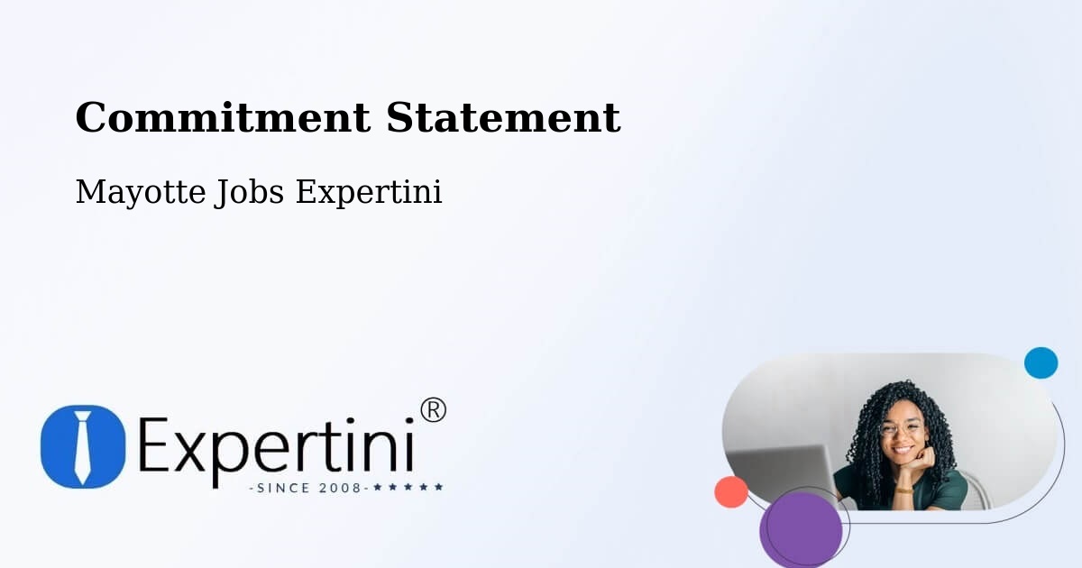 Commitment Statement - Mayotte Jobs Expertini